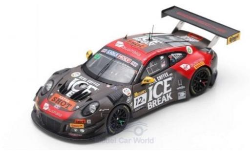 Diecast model cars Porsche 992 GT3 R 1/43 Spark 911 GT3 R No.12 Competition Motorsports/McElrea Racing 12h Bathurst 2019 D.Calvert-Jones/K.Estre/J.Evans Porsche 992 GT3 R 1/43 Spark 911 GT3 R No.12 Competition Motorsports/McElrea Racing 12h Bathurst 2019 D.Calvert-Jones/K.Estre/J.Evans diecast model cars
