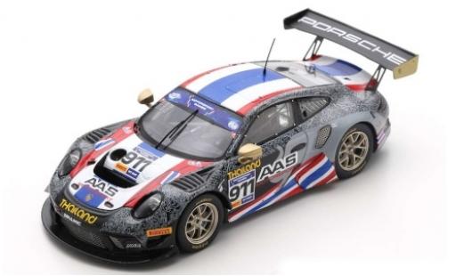 Diecast model cars Porsche 992 GT3 R 1/43 Spark 911 GT3 R No.911 AAS Motorsport Team Thailand FIA Motorsport Games GT Cup Vallelunga 2019 V.Inthraphuvasak/K.Kusiri Porsche 992 GT3 R 1/43 Spark 911 GT3 R No.911 AAS Motorsport Team Thailand FIA Motorsport Games GT Cup Vallelunga 2019 V.Inthraphuvasak/K.Kusiri diecast model cars