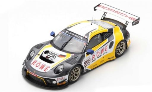 Diecast model cars Porsche 992 GT3 R 1/18 Spark 911 GT3 R No.998 ROWE Racing 24h Spa 2019 F.Makowiecki/P.Pilet/N.Tandy Porsche 992 GT3 R 1/18 Spark 911 GT3 R No.998 ROWE Racing 24h Spa 2019 F.Makowiecki/P.Pilet/N.Tandy diecast model cars