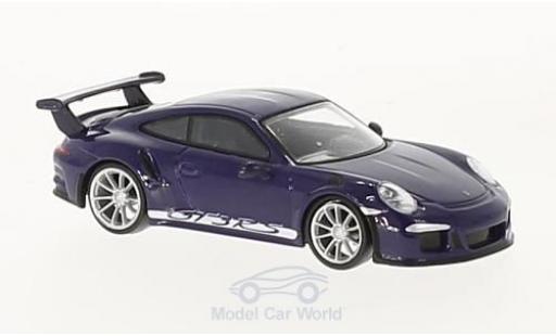 Diecast model cars Porsche 991 GT3 RS 1/64 Spark 911 GT3 RS purple 2016 Porsche 991 GT3 RS 1/64 Spark 911 GT3 RS purple 2016 diecast model cars