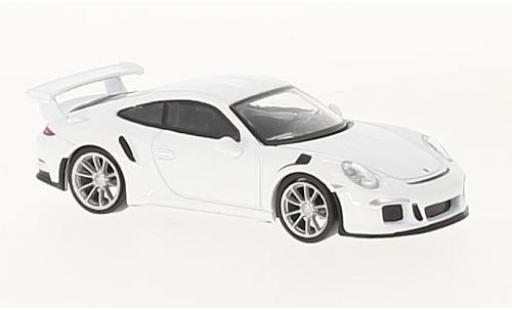 Diecast model cars Porsche 991 GT3 RS 1/64 Spark 911 GT3 RS white 2016 Porsche 991 GT3 RS 1/64 Spark 911 GT3 RS white 2016 diecast model cars