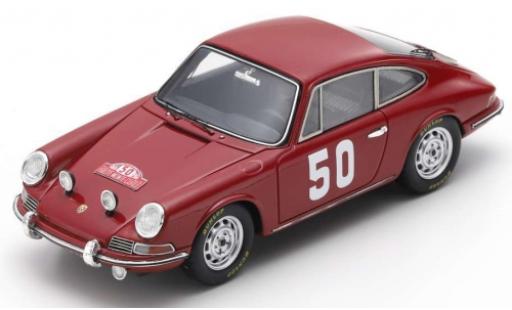 Porsche 911 1/43 Spark No.50 Rally Monte Carlo 1966 H.Perrier/P.du Pasquier diecast model cars