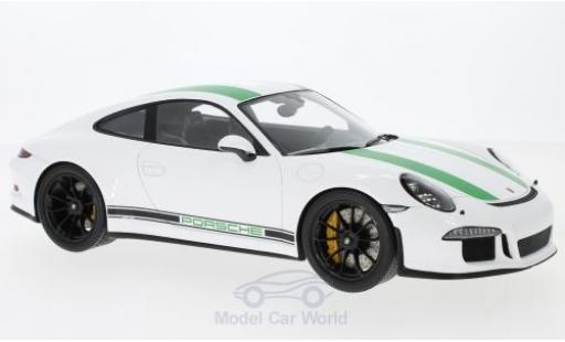 Porsche 991 R 1/18 Spark 911 R white 2017 diecast model cars
