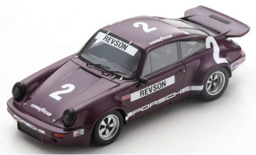 Porsche 930 RS 1/43 Spark 911 RS 3.0 No.2 IROC Daytona 1974 P.Revson diecast model cars