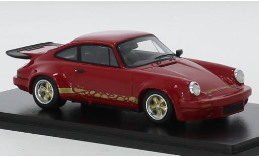 Porsche 930 RS 1/43 Spark 911 RS 3.0 red/Dekor 1974 diecast model cars