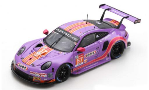 Diecast model cars Porsche 992 RSR 1/43 Spark 911 RSR No.57 Team Project 1 - 4 Horsemen Racing 24h Le Mans 2020 J.Bleekemolen/F.Fraga/B.Keating Porsche 992 RSR 1/43 Spark 911 RSR No.57 Team Project 1 - 4 Horsemen Racing 24h Le Mans 2020 J.Bleekemolen/F.Fraga/B.Keating diecast model cars