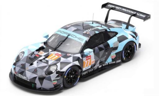 Diecast model cars Porsche 991 RSR 1/18 Spark 911 RSR No.77 Dempsey-Predon Racing 24h Le Mans 2018 M.Campbell/C.Ried/J.Andlauer Porsche 991 RSR 1/18 Spark 911 RSR No.77 Dempsey-Predon Racing 24h Le Mans 2018 M.Campbell/C.Ried/J.Andlauer diecast model cars