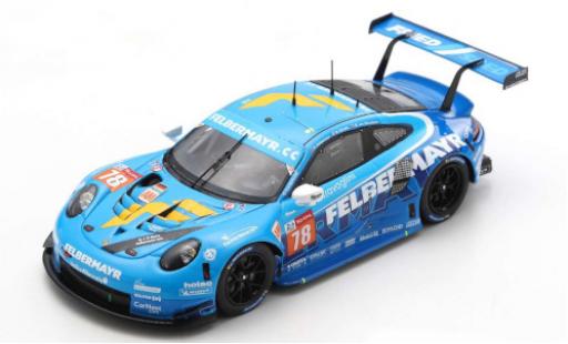 Diecast model cars Porsche 992 RSR 1/43 Spark 911 RSR No.78 Predon Competition 24h Le Mans 2020 M.Beretta/H.Felbermayr Jr./M.van Splunteren Porsche 992 RSR 1/43 Spark 911 RSR No.78 Predon Competition 24h Le Mans 2020 M.Beretta/H.Felbermayr Jr./M.van Splunteren diecast model cars