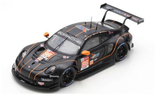 Diecast model cars Porsche 992 RSR 1/43 Spark 911 RSR No.86 Gulf Racing 24h Le Mans 2020 B.Barker/M.Wainwright/A.Watson Porsche 992 RSR 1/43 Spark 911 RSR No.86 Gulf Racing 24h Le Mans 2020 B.Barker/M.Wainwright/A.Watson diecast model cars
