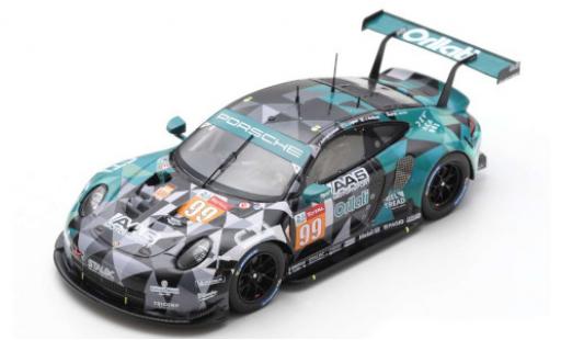Diecast model cars Porsche 992 RSR 1/43 Spark 911 RSR No.99 Dempsey-Predon Racing / AAS Motorsport Orllati 24h Le Mans 2020 J.Andlauer/V.Inthraphuvasak/L.Legeret Porsche 992 RSR 1/43 Spark 911 RSR No.99 Dempsey-Predon Racing / AAS Motorsport Orllati 24h Le Mans 2020 J.Andlauer/V.Inthraphuvasak/L.Legeret diecast model cars