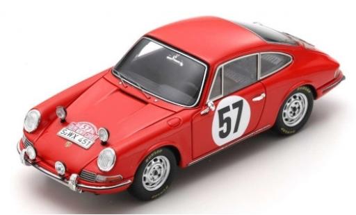 Diecast model cars Porsche 911 1/43 Spark S No.57 Rallye Monte Carlo 1966 R.Buchet/J.Schlesser Porsche 911 1/43 Spark S No.57 Rallye Monte Carlo 1966 R.Buchet/J.Schlesser diecast model cars