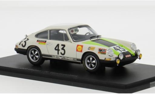 Porsche 911 1/43 Spark T No.43 24h Le Mans 1968 1:43 diecast model cars