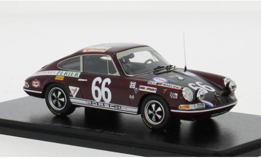 Porsche 911 1/43 Spark T No.66 24h Le Mans 1969 1:43 diecast model cars