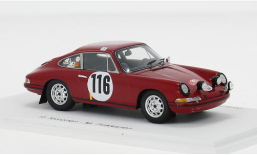 Porsche 911 1/43 Spark T/R Rally Monte Carlo 1968 #116 1:43 diecast model cars
