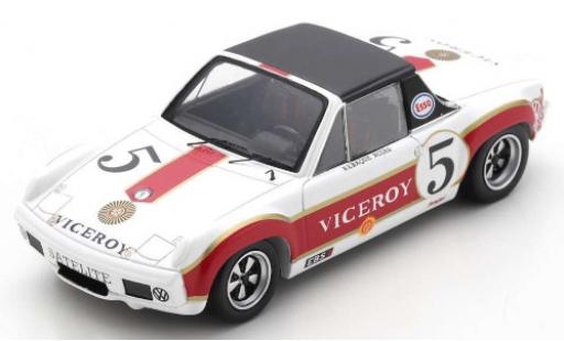 Porsche 914 1/43 Spark /6 GT No.5 Viceroy 1000 Km de Mexico 1972 G.Rojas/H.A.Rabaque diecast model cars