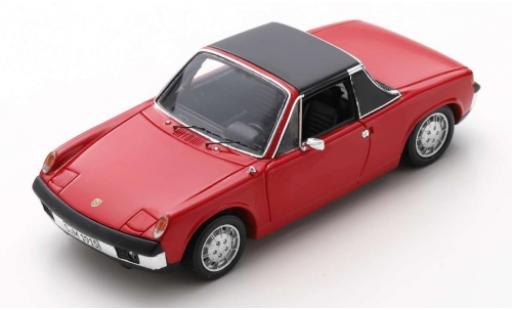 Porsche 914 1/43 Spark /6 red 1973 diecast model cars