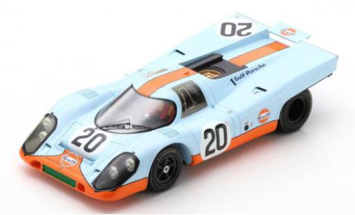 Porsche 917 1970 1/18 Spark K No.20 John Wyer Automotive Engineering Gulf 24h Le Mans 1970 B.Redman/J.Siffert diecast model cars