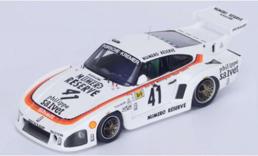 Diecast model cars Porsche 935 1978 1/43 Spark K3 No.41 Kremer Numero Reserve 24h Le Mans 1978 K.Ludwig/B.Whittington/D.Whittington Porsche 935 1978 1/43 Spark K3 No.41 Kremer Numero Reserve 24h Le Mans 1978 K.Ludwig/B.Whittington/D.Whittington diecast model cars