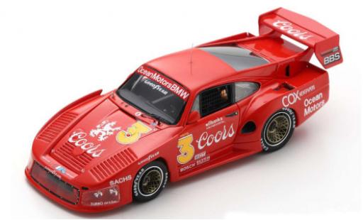 Diecast model cars Porsche 935 1980 1/43 Spark M16 No.3 Ocean Motors Coors Portland 1980 J.Busby Porsche 935 1980 1/43 Spark M16 No.3 Ocean Motors Coors Portland 1980 J.Busby diecast model cars