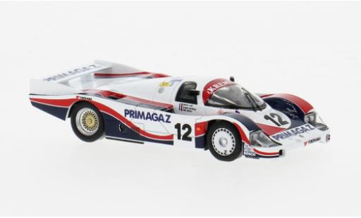 Diecast model cars Porsche 956 1984 1/64 Spark 24h Le Mans #12 1:64 Porsche 956 1984 1/64 Spark 24h Le Mans #12 1:64 diecast model cars