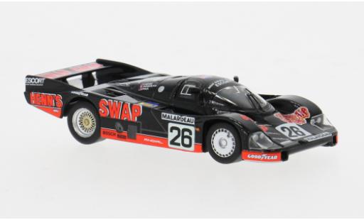 Diecast model cars Porsche 956 1984 1/64 Spark 24h Le Mans #26 1:64 Porsche 956 1984 1/64 Spark 24h Le Mans #26 1:64 diecast model cars