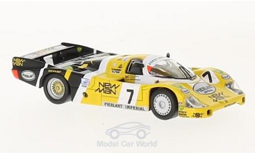Diecast model cars Porsche 956 1984 1/64 Spark No.7 Joest Racing New Man 24h Le Mans 1984 H.Pescarolo/K.Ludwig Porsche 956 1984 1/64 Spark No.7 Joest Racing New Man 24h Le Mans 1984 H.Pescarolo/K.Ludwig diecast model cars