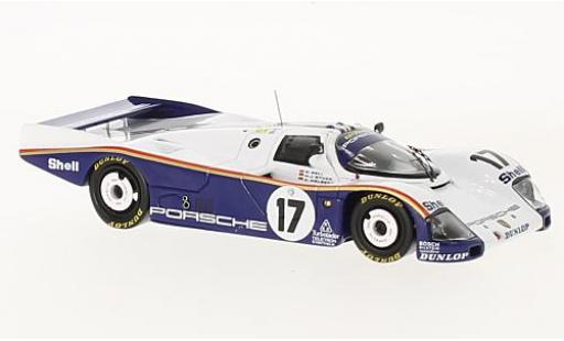 Porsche 962 1/43 Spark C No.17 Rothmans 24h Le Mans 1987 avec Decals D.Bell/A.Holbert/H-J.Stuck diecast model cars