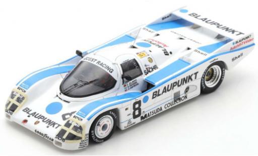 Porsche 962 1987 1/43 Spark C No.8 Blaupunkt 24h Le Mans 1987 S.Dickens/H.Haywood/F.Jelinski diecast model cars