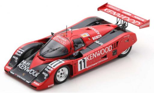 Porsche 962 1991 1/43 Spark CK 6 RHD No.11 Kenwood 24h Le Mans 1991 M.Reuter/H.Toivonen/J.J.Lehto diecast model cars