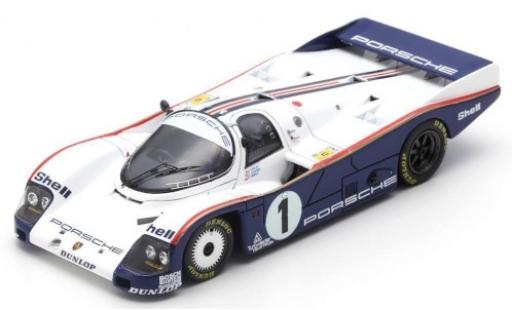 Porsche 962 1985 1/43 Spark C RHD No.1 Rothmans 24h Le Mans 1985 avec Decals J.Ickx/J.Mass/D.Bell diecast model cars