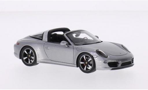 Diecast model cars Porsche 991 Targa 1/43 Spark Targa 4S grey 2015 Porsche 991 Targa 1/43 Spark Targa 4S grey 2015 diecast model cars