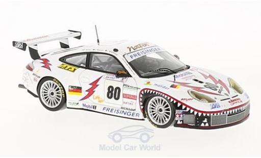 Diecast model cars Porsche 996 GT3 RS 1/43 Spark (911) GT3 RS No.80 Freisinger Motorsport 24h Le Mans 2002 R.Dumas/S.Maassen/J.Bergmeister Porsche 996 GT3 RS 1/43 Spark (911) GT3 RS No.80 Freisinger Motorsport 24h Le Mans 2002 R.Dumas/S.Maassen/J.Bergmeister diecast model cars