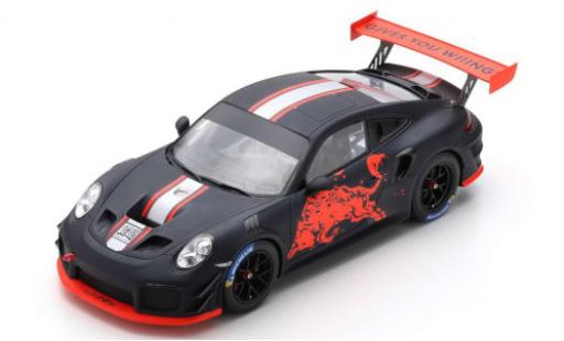 Aston Martin V8 Vantage GT2 1/18 Spark Porsche GT2 RS Clubsport matt-black/Dekor Red Bull 2019 diecast model cars