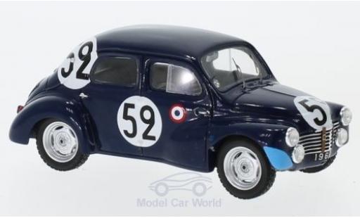 Diecast model cars Renault 4CV 1/43 Spark 1063 No.52 24h Le Mans 1951 J.Sandt/P.Moser Renault 4CV 1/43 Spark 1063 No.52 24h Le Mans 1951 J.Sandt/P.Moser diecast model cars