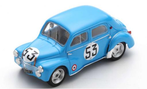 Diecast model cars Renault 4CV 1/43 Spark (1063) No.53 24h Le Mans 1952 Y.Lesur/A.Briat Renault 4CV 1/43 Spark (1063) No.53 24h Le Mans 1952 Y.Lesur/A.Briat diecast model cars