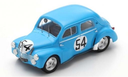 Diecast model cars Renault 4CV 1/43 Spark 1063 No.54 24h Le Mans 1952 L.Pons/P.Moser Renault 4CV 1/43 Spark 1063 No.54 24h Le Mans 1952 L.Pons/P.Moser diecast model cars