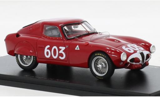 Alfa Romeo 6C 1/43 Spark 3000CM RHD No.603 Mille Miglia 1953 diecast model cars