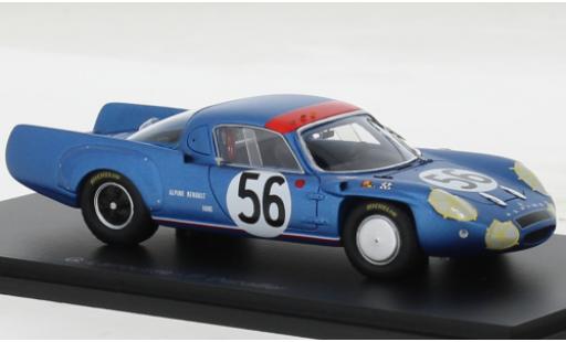 Alpine A210 1/43 Spark No.56 24h Le Mans 1967 diecast model cars