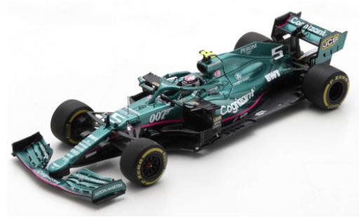 Aston Martin AMR2 1/43 Spark 1 No.5 Cognizant F1 Team Cognizant Formel 1 GP Italien 2021 diecast model cars
