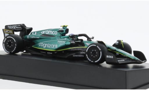 Diecast model cars Aston Martin AMR2 1/64 Spark 3 No.14 Aramco Cognizant F1 Team Cognizant formule 1 2023 Aston Martin AMR2 1/64 Spark 3 No.14 Aramco Cognizant F1 Team Cognizant formule 1 2023 diecast model cars