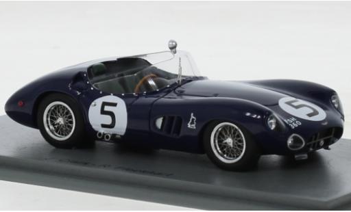 Diecast model cars Aston Martin DBR1 1/43 Spark blue RHD No.5 24h Le Mans 1961 Aston Martin DBR1 1/43 Spark blue RHD No.5 24h Le Mans 1961 diecast model cars