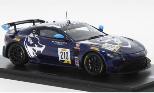 Aston Martin V8 Vantage GT4 1/43 Spark Vantage AMR GT4 No.210 Flying Lizard Motorsport Pirelli GT4 America Austin 2020 diecast model cars