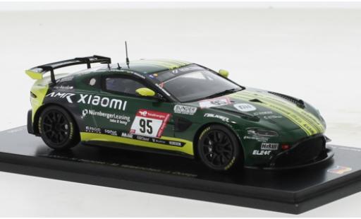 Aston Martin V8 Vantage GT4 1/43 Spark Vantage AMR GT4 No.95 Dörr Motorsport 24h Nürburgring 2022 diecast model cars