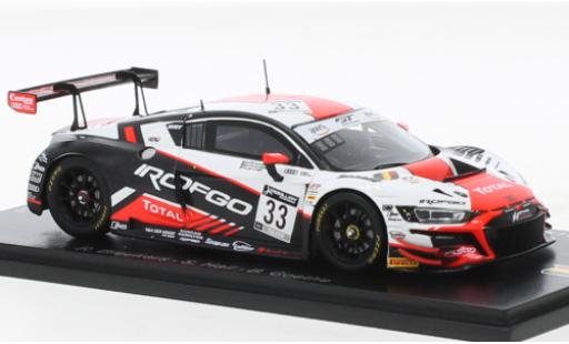 Audi R8 1/43 Spark LMS GT3 No.33 Belgian Club Team WRT 24h Spa 2020 diecast model cars
