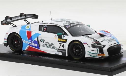 Audi R8 1/43 Spark LMS GT3 No.74 Sport Team Valvoline 12h Bathurst 2022 diecast model cars