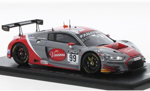 Audi R8 1/43 Spark LMS GT3 No.99 Attempto Racing 24h Spa 2021 diecast model cars