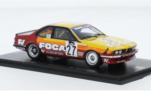 Diecast model cars Bmw 635 1/43 Spark CSi No.27 Waterloo Moteur Racing 24h Spa 1983 Bmw 635 1/43 Spark CSi No.27 Waterloo Moteur Racing 24h Spa 1983 diecast model cars