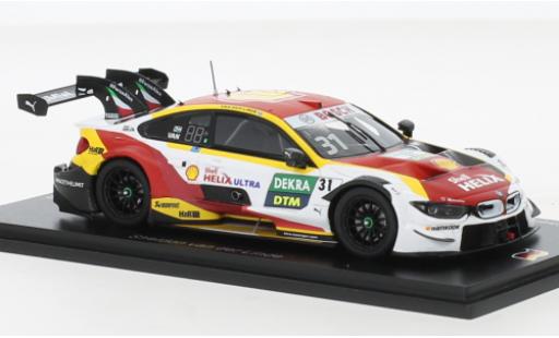 Diecast model cars Bmw M4 1/43 Spark DTM No.31 Team RBM S DTM Hockenheim 2020 Bmw M4 1/43 Spark DTM No.31 Team RBM S DTM Hockenheim 2020 diecast model cars