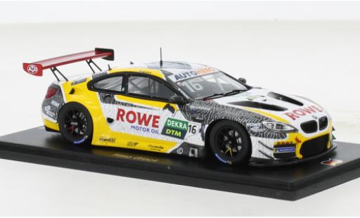 Bmw M6 1/43 Spark GT3 No.16 Rowe Racing ROWE DTM 2021 diecast model cars