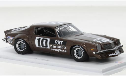 Diecast model cars Chevrolet Camaro 1/43 Spark brown No.10 IROC Daytona 1975 Chevrolet Camaro 1/43 Spark brown No.10 IROC Daytona 1975 diecast model cars